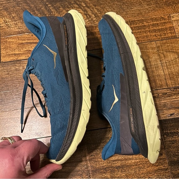 Hoka One One Mach 4 Pro Fly Mens 11D‎ Blue - Picture 2 of 9